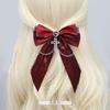 Accesorios Originales Hechos a Mano de Producción Masiva Estilo Japonés Jk Lolita Encaje Cruzado Lazo Par de Tocado