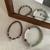 Pulsera de Plata con Cuentas de Jade Hetian para Mujer, Estilo Chino Vintage, Diseño de Nicho, Versátil y Elegante
