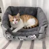 Nido para Mascotas Cuatro Estaciones, Cama para Perros Lavable a Máquina, Adecuado para Perros y Gatos Grandes, Medianos y Pequeños, Colchoneta Cálida para Nido, Cama para Perros, Nido para Gatos, Exclusivamente para Ventas Transfronterizas
