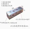 Conector de barra de barramento de alumínio de tira longa de 4 furos M4 M3 junta flexível acoplamento quadro de ponte junta adaptador de fixação de máquina