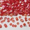 El color es rojo serie 3/4/5/6 mm [TS18] Bordado francés cuentas de PVC vestido de novia costura a mano accesorios de ropa