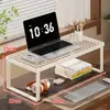 Suporte para laptop, elevador de tela para mesa, grade de resfriamento, grade oca de ferro para churrasco, display na mesa do escritório