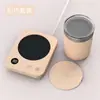 Posavasos Calentador 80 Grados Temu Regalo Posavasos Calentador Ajuste de Temperatura de 4 Niveles Oficina Hogar Gadget para Leche Caliente Pequeño Electrodoméstico
