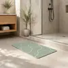 Alfombrilla absorbente de tierra de diatomeas, alfombrilla de suelo de baño de secado rápido, alfombrilla absorbente para inodoro, posavasos doméstico aislante del calor, disponible en múltiples especificaciones y personalizable
