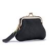 Monedero pequeño retro de cuero genuino para mujer, estilo nuevo europeo y americano, capa superior de piel de vaca, monedero, bolsa de almacenamiento, mini monedero con clip