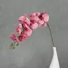 Nueva decoración del hogar de orquídea mariposa 3D9, adornos para sala de estar, decoraciones de flores artificiales, adecuado para bodas, hoteles y escenarios