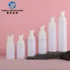 En Stock Botella de Espuma Blanca con Bomba de Presión de 100ml, Rosca de 32mm Plástico Espumante Material de Empaque para Botella de Limpiador Facial