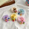 Banda para el cabello de dibujos animados para niños, accesorios para el cabello con anillo de toalla de felpa para niña pequeña, cuerda para el cabello de alta elasticidad, otoño e invierno, nueva