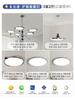 Lámpara de araña de estilo crema francés para sala de estar, cadena colgante de riel de estrella antigua de medio punto, lámpara principal con protección para los ojos, lámpara de madera con veta para restaurante y dormitorio.