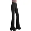 Suministro Exclusivo Transfronterizo de Pantalones de Campana Amplios de Longitud Extendida, de Cintura Alta, Pantalones Casuales Adelgazantes, Pantalones Largos de Pierna Ancha con Efecto de Caída, Estilo Nuevo