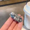 Clip de Pico de Pato con Perlas y Pedrería Estilo Dulce y Fresco para Niña Pinza de Moda de Alta Gama Clip para Flequillo Clip Lateral Accesorio para el Cabello