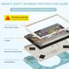 Adequado para Amazon Kindle HD 10 Silicone resistente a quedas capa protetora Fire7 Bracket HD8 Tablet capa protetora