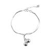 Pulsera de Campanas de Doble Capa Femenina Estilo Coreano Estudiante Simple Personalidad Nicho Diseño Simple Combinable Dulce y Fresco