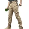 Pantalones tácticos para hombre de exportación transfronteriza del sudeste asiático para exteriores, con múltiples bolsillos, resistencia al desgaste, propiedades de secado rápido y adecuados para entrenamiento, montañismo, senderismo y trabajo.