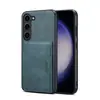 Denior Es Adecuado para Samsung S24Ultra Funda de Imitación de Cuero S22Plus Portatarjetas Funda Anticaídas para Teléfono S23Fe