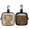 Saco Transparente para Petiscos de Cachorro DIY Transfronteiriço Conjunto de Treinamento para Pets com Gancho Bolsa de Treinamento para Cachorro Padrão Personalizado