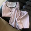 Estilo Ins Lunares Morados Estilo Simple Pijama de Niña Verano Conjunto de Manga Corta y Shorts Estudiantes Pueden Usar como Ropa de Casa