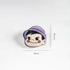 Broche de Pelúcia com Estampa de Desenho Animado Boneca Acessórios DIY para Crianças Chapéu Cachecol Grampo de Cabelo Pingente Pingente Acessórios de Boneca