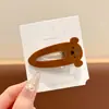 Grampo de Cabelo com Laço e Strass Estilo Coreano para Mulheres, Presilha de Cabelo Exquisita de Alta Qualidade, Pequeno Grampo para Cabelos Soltos, Acessório de Cabelo com Presilha Lateral Elegante e da Moda