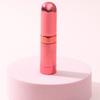 L46-6ML nueva mini botella de perfume de tubo de aluminio tipo bala, conveniente para viajes, subenvasado de cosméticos, botella pequeña con atomizador