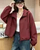 Ropa exterior corta para mujer, elegante, popular, casual, ligera, con capucha, nueva para primavera y otoño 2026