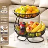 Bandeja de Frutas de Múltiples Niveles para Mesa de Café de Sala de Estar, Cesta de Almacenamiento para Bocadillos, Estante de Almacenamiento para Frutas, Artículo de Venta Caliente Transfronterizo