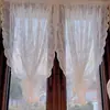 Linda Cortina de Cuentas Soñadora con Lazo para Ventana Saliente, Sala de Estar, Dormitorio, Cortina de Puerta, Decoración de Ambiente, Transformación de Cortina DIY