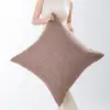 Almofada de Cor Sólida Almofada de Sofá Almofada de Almofada para Sala de Estar Sofá Tamanho Grande Almofada de Costas Capa de Almofada Sem Enchimento Liso Janela de Canto
