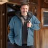 Comércio Exterior Inverno Europeu e Americano Jaquetas Masculinas de Algodão, Quentes e Duráveis, Forradas com Fleece, Impressão Digital 3D, Jeans Ocidental com Múltiplos Padrões
