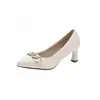 Versátiles Zapatos Planos de Moda Francesa Retro Celebridad de Internet para Mujer Tacones de Aguja Puntiagudos Boca Baja Otoño Nuevo Zapatos de Trabajo