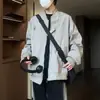 Jaqueta de Baseball de Comércio Exterior Unissex Jaqueta de Voo para Casal Jaqueta da Moda Primavera e Outono Novo Estilo Solta Versátil Senso de Design