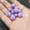 Jadeíta Jade Morado Patrón Verde Seco Cuentas Redondas Cuentas Sueltas de Jade Cuentas Talladas Violeta Pulsera Collar Accesorios de Joyería Cuentas