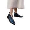 Moda Nova Primavera e Outono 2026 Cor Sólida Slip-On Estilo Mori Girl Casual Preguiçoso Bico Fino Sapatos Baixos Flats Casuais