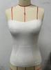 2024 Comercio Exterior Verano Moda Femenina Jersey Top Tubo AliExpress Sexy Slim Color Sólido Top de Punto