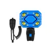 Luz para Bicicleta de Montanha, Lanterna de Cabeça, Luz com Buzina, Carregamento USB, Buzina, Campainha, Lanterna Traseira, Acessórios de Equipamentos de Ciclismo