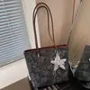 Bolso de Mujer Transfronterizo, Bolso de Viaje Estampado para el Día a Día, Gama Alta, Versátil, Bolso de Viaje, Gran Capacidad, Bolso Tote Estilo Relajado