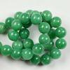 Duobaosheng bege Jade brilhante contas redondas soltas contas atacado DIY acessórios de jóias contas soltas multi-cor opcional