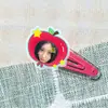 Itzy Hwang Yeji Shin Yuna Mercadoria de Celebridade Presilha de Cabelo de Acrílico Grampo de Cabelo Acessório de Cabelo Suporte para Show