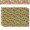 Papel de Seda Natalino WX466 17g Papel de Embalagem à Prova de Umidade para Presentes e Doces Decoração de Azevinho Papel Pera Nevado