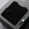 Suéter de Hilo Puro de Cachemira con Cuello Redondo para Hombre, Nuevo Suéter de Lana Otoño/Invierno, Camisa Básica Engrosada Versátil para Hombres Jóvenes y de Mediana Edad, Moderno