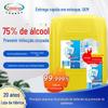 Fábrica de vendas diretas álcool 75 graus grande barril desinfetante 22L itens de prevenção de epidemia barril garrafa de spray comercial