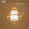 Lustre de Bambu Chinoiserie Lanterna Zen para Sala de Chá Restaurante Restaurante de Hot Pot Pousada Sudeste Asiático Lâmpadas Japonesas Criativas