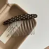 Nuevo Modelo 2026 Peine de Pelo de Arco de Gama Alta para Mujeres, Pinza para el Cabello para Ordenar el Cabello Suelto y el Flequillo, Accesorio para el Cabello de Corona Alta