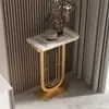 Estructura para Flores de Lujo Ligero Estilo Italiano, Soporte de Piso para Flores para Sala de Estar Estilo Nórdico con Encimera de Roca, Soporte de Hierro de Gama Alta Simple para Macetas
