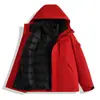 Chaqueta impermeable y cálida 3 en 1 marca Camel para mujer para montañismo y senderismo, chaqueta de plumón nueva para hombre para primavera, otoño e invierno