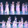 Adecuado para Disfraces de Presentación de Danza Clásica para Niños, Disfraces de Danza de Mariposa, Accesorios de Danza de Mariposa para Danza en Grupo de Niños, Disfraces de la Dinastía Han