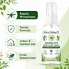 El Spray Repelente de Mosquitos a Base de Plantas KineShineX es adecuado para madres y bebés, se puede usar en interiores y exteriores, y es un spray repelente de insectos portátil de larga duración