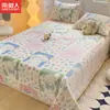 Edredón de franela de coral polar Nanjiren para cama doble o individual, manta para siesta con aire acondicionado
