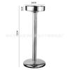 Balde de Gelo Dobrável de Aço Inoxidável Suporte Balde de Vinho Novo Americano Suporte Balde de Gelo para Vinho Tinto Champanhe Suporte Decorativo para Balde de Vinho ao Ar Livre