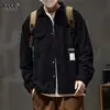 Camisa de Manga Comprida com Letras 2025 Estilo Japonês de Hong Kong Camisa Solta Ins Masculina Verão Moderna Versátil Jaqueta Casual